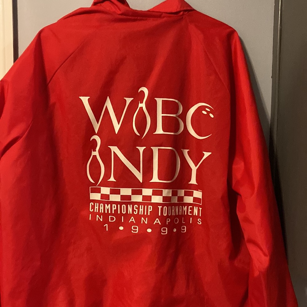 Vintage Bowling Windbreaker!